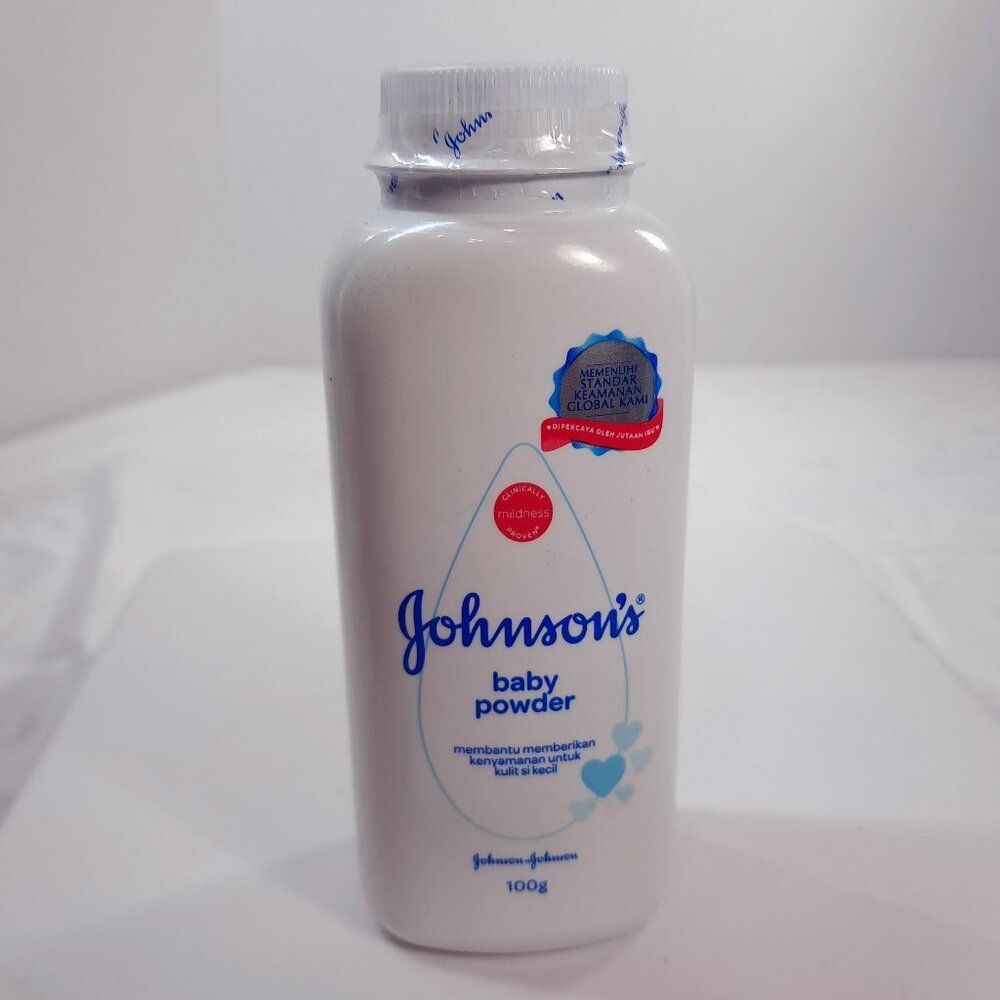 Johnson's Baby Powder Original TALC International Version Indonesia 100g bottle